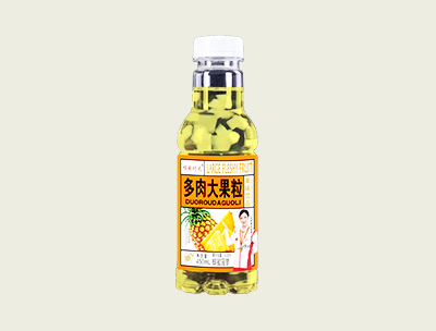 唯美时光多肉大果粒蜂蜜菠萝450ml