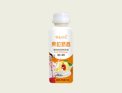 唯美时光果粒奶昔黄桃味310ml